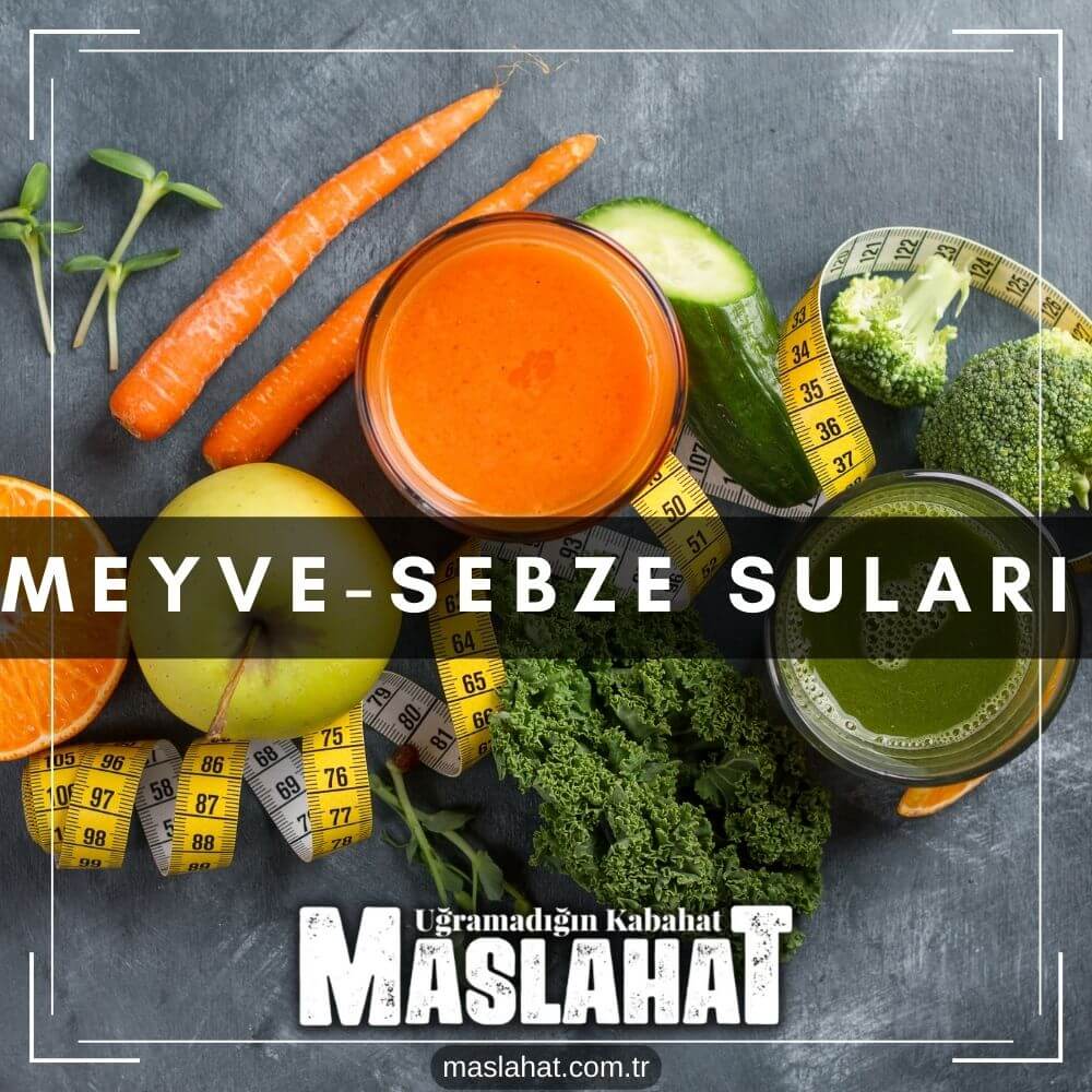 Meyve Sebze Suları