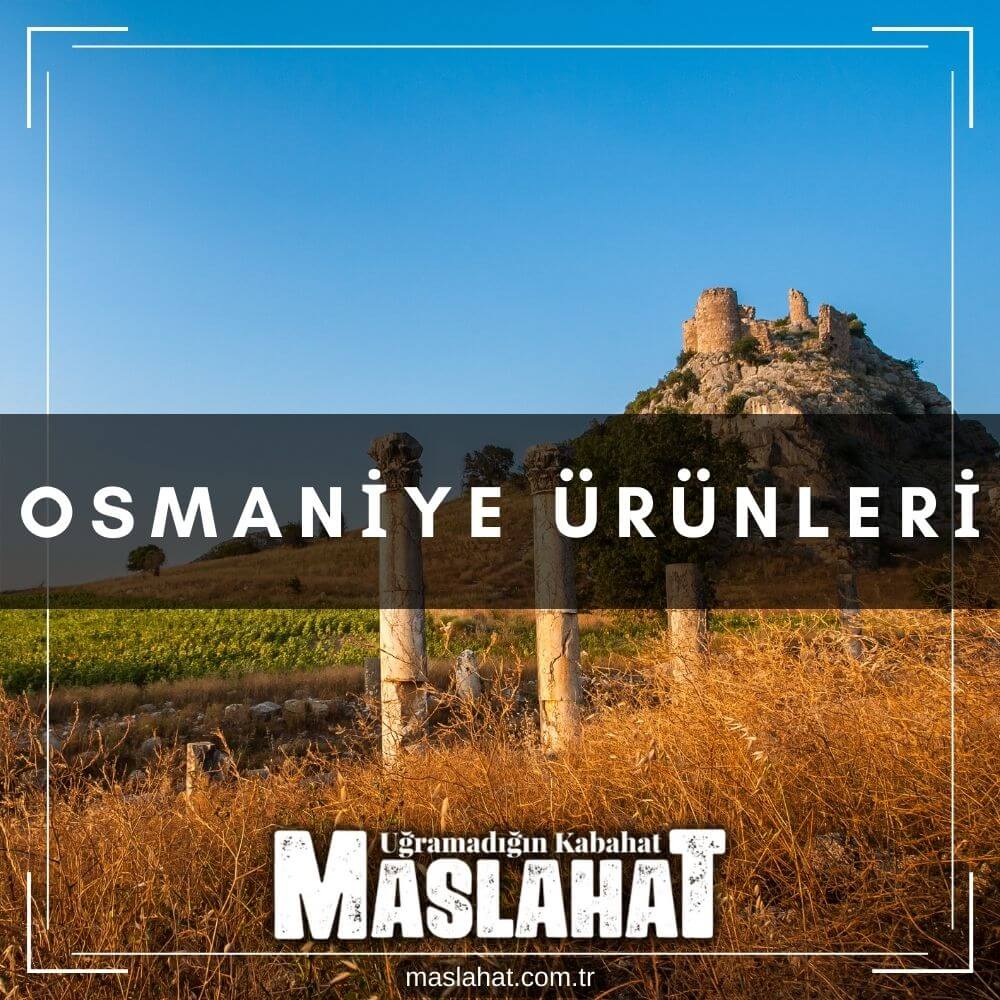 Osmaniye Ürünleri