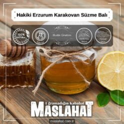 Hakiki Erzurum Karakovan Süzme Balı-4