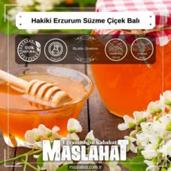 Hakiki Erzurum Süzme Çiçek Balı-2