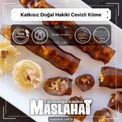 Katkısız Doğal Hakiki Cevizli Köme-2
