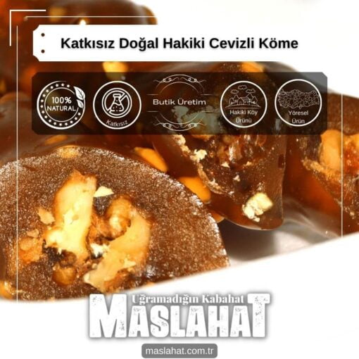 Katkısız Doğal Hakiki Cevizli Köme-4