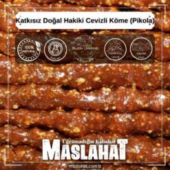 Katkısız Doğal Hakiki Cevizli Köme (Pikola)-1