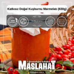 Katkısız Doğal Kuşburnu Marmelatı (630g)-4