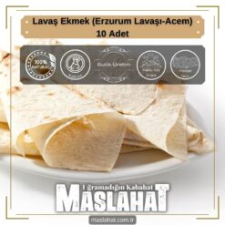 Lavaş Ekmek (Erzurum Lavaşı-Acem) 10 Adet-1