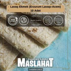 Lavaş Ekmek (Erzurum Lavaşı-Acem) 10 Adet-4