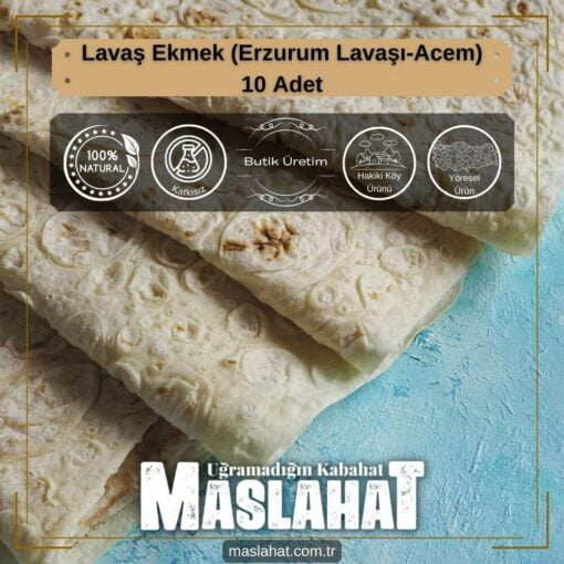 Lavaş Ekmek (Erzurum Lavaşı-Acem) 10 Adet-4