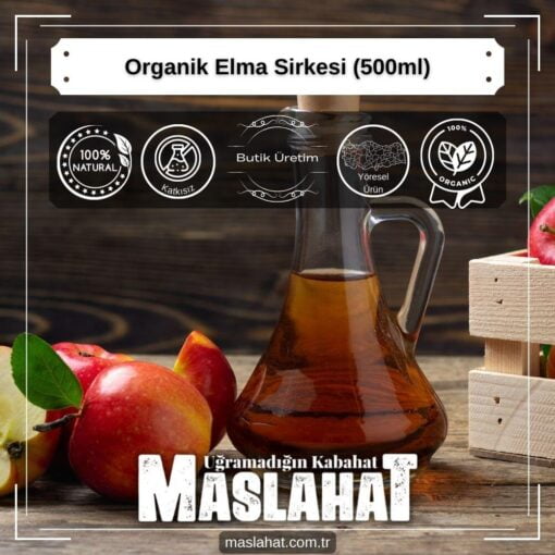 Organik Elma Sirkesi (500ml)-4