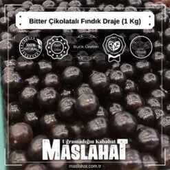 Bitter Çikolatalı Fındık Draje (1 Kg)-3