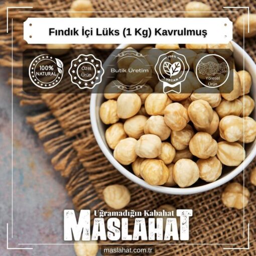 Fındık İçi Lüks (1 Kg) Kavrulmuş-1