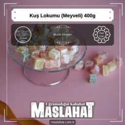 Kuş Lokumu (Meyveli) 400g-1