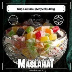 Kuş Lokumu (Meyveli) 400g-3