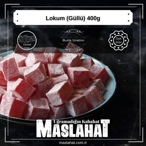 Lokum (Güllü) 400g-4
