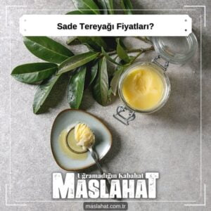 Sade Tereyağı Fiyatları