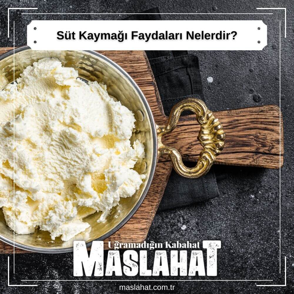 Süt Kaymağı Faydaları Nelerdir