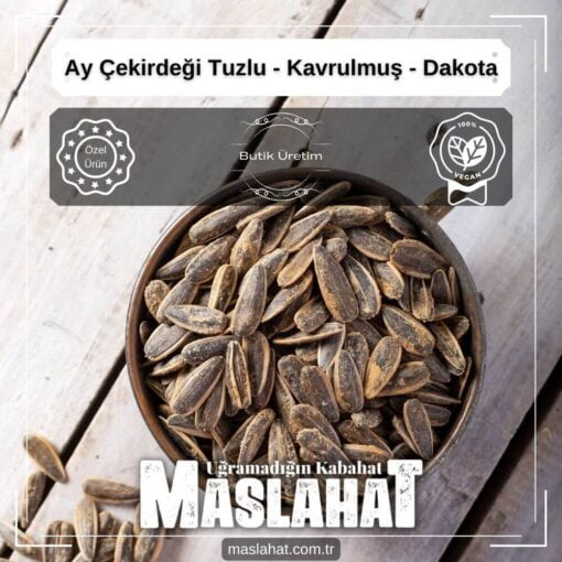 Ay Çekirdeği Tuzlu - Kavrulmuş - Dakota-2