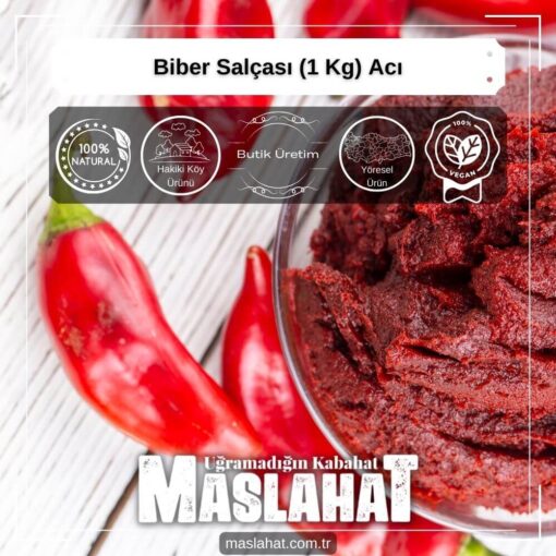 Biber Salçası (1 Kg) Acı-1
