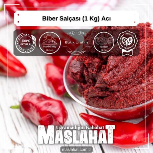 Biber Salçası (1 Kg) Acı-3