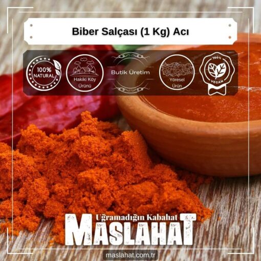 Biber Salçası (1 Kg) Acı-4