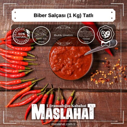Biber Salçası (1 Kg) Tatlı-2