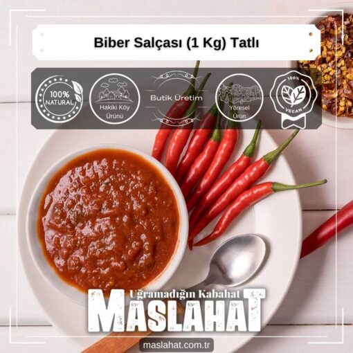 Biber Salçası (1 Kg) Tatlı-3