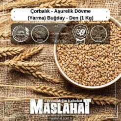 Çorbalık - Aşurelik Dövme (Yarma) Buğday - Den (1 Kg)-1