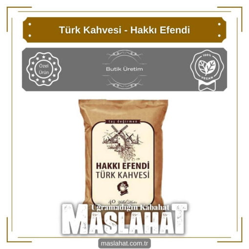Türk Kahvesi - Hakkı Efendi-1
