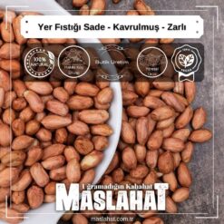 Yer Fıstığı Sade - Kavrulmuş - Zarlı-4