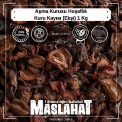 Aşma Kurusu Hoşaflık - Kuru Kayısı (Ekşi) 1 Kg-2