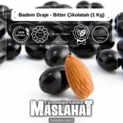Badem Draje - Bitter Çikolatalı (1 Kg)-2