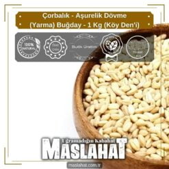 Çorbalık - Aşurelik Dövme (Yarma) Buğday - 1 Kg (Köy Den'i)-2