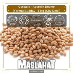 Çorbalık - Aşurelik Dövme (Yarma) Buğday - 1 Kg (Köy Den'i)-3