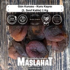 Gün Kurusu - Kuru Kayısı (1. Sınıf Kalite) 1 Kg-4
