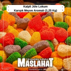 Kalpli Jöle Lokum - Karışık Meyve Aromalı (1,25 Kg)-1