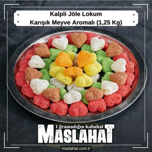 Kalpli Jöle Lokum - Karışık Meyve Aromalı (1,25 Kg)-2