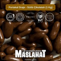 Portakal Draje - Sütlü Çikolatalı (1 Kg)-4