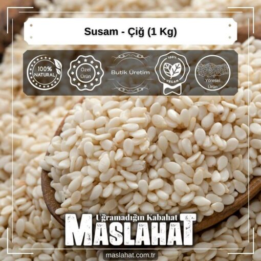 Susam - Çiğ (1 Kg)-1