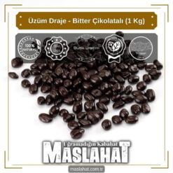 Üzüm Draje - Bitter Çikolatalı (1 Kg)-1