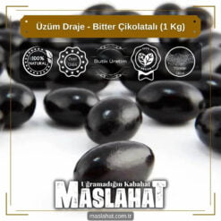 Üzüm Draje - Bitter Çikolatalı (1 Kg)-3