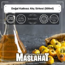 Doğal Katkısız Alıç Sirkesi (500ml)-4
