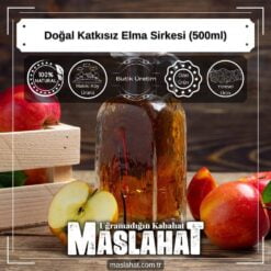 Doğal Katkısız Elma Sirkesi (500ml)-1