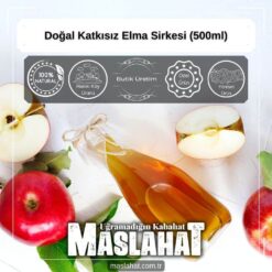 Doğal Katkısız Elma Sirkesi (500ml)-2