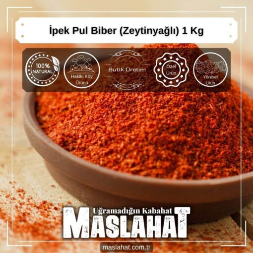 İpek Pul Biber (Zeytinyağlı) 1 Kg-2