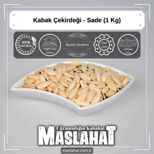 Kabak Çekirdeği - Sade (1 Kg)-4