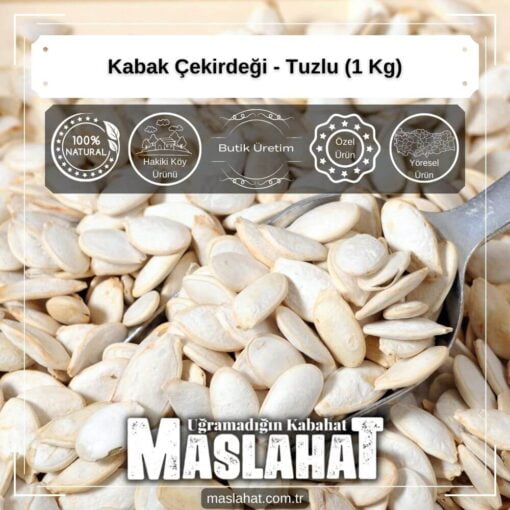 Kabak Çekirdeği - Tuzlu (1 Kg)-3
