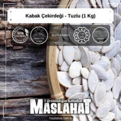 Kabak Çekirdeği - Tuzlu (1 Kg)-4