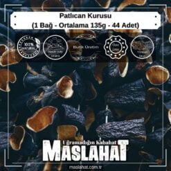 Patlıcan Kurusu (1 Bağ - Ortalama 135g - 44 Adet)-1