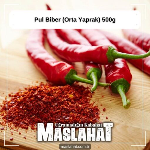 Pul Biber (Orta Yaprak) 500g-1