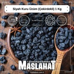Siyah Kuru Üzüm (Çekirdekli) 1 Kg-4