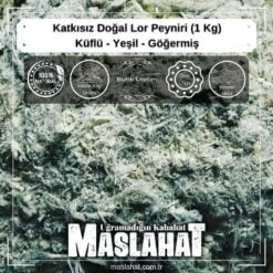 Katkısız Doğal Lor Peyniri (1 Kg) - Küflü - Yeşil - Göğermiş-1